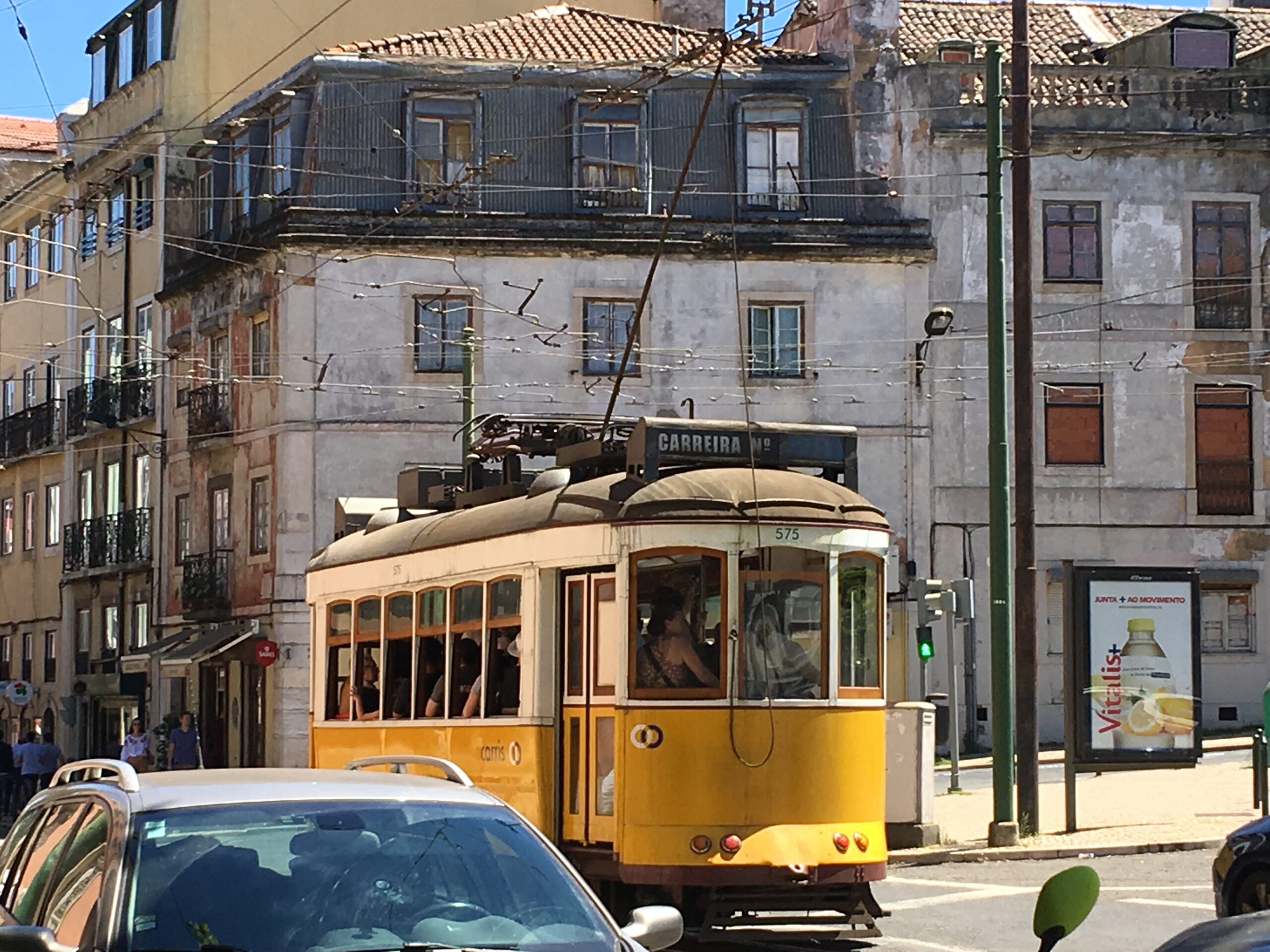tramwaj w lizbonie
